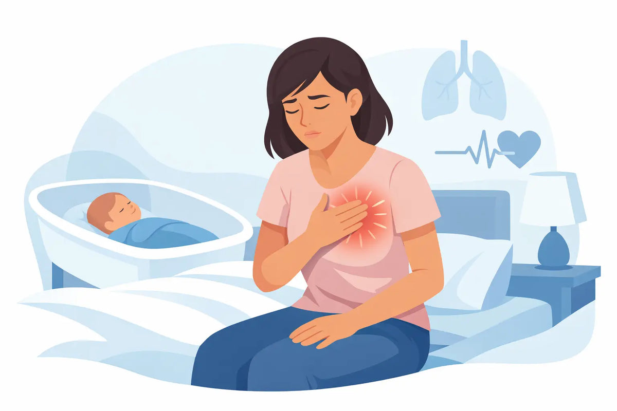 Is Chest Pressure Postpartum Normal?