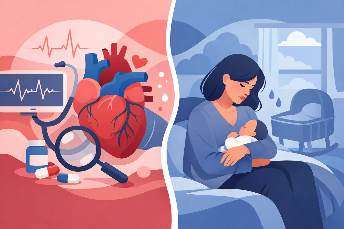 Heart Failure vs Baby Blues After Birth