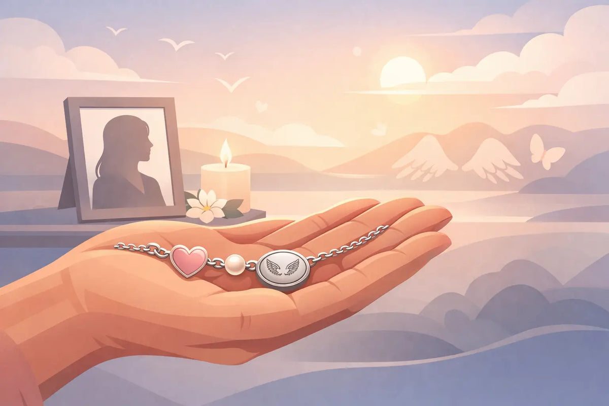 Memorial Bracelet for Mom With Real Meaning