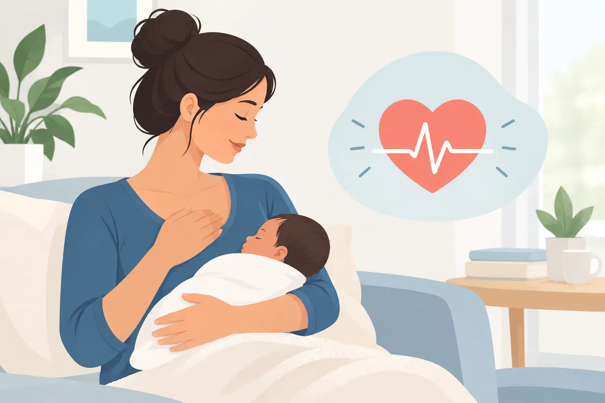Postpartum Palpitations Care Guide for New Moms