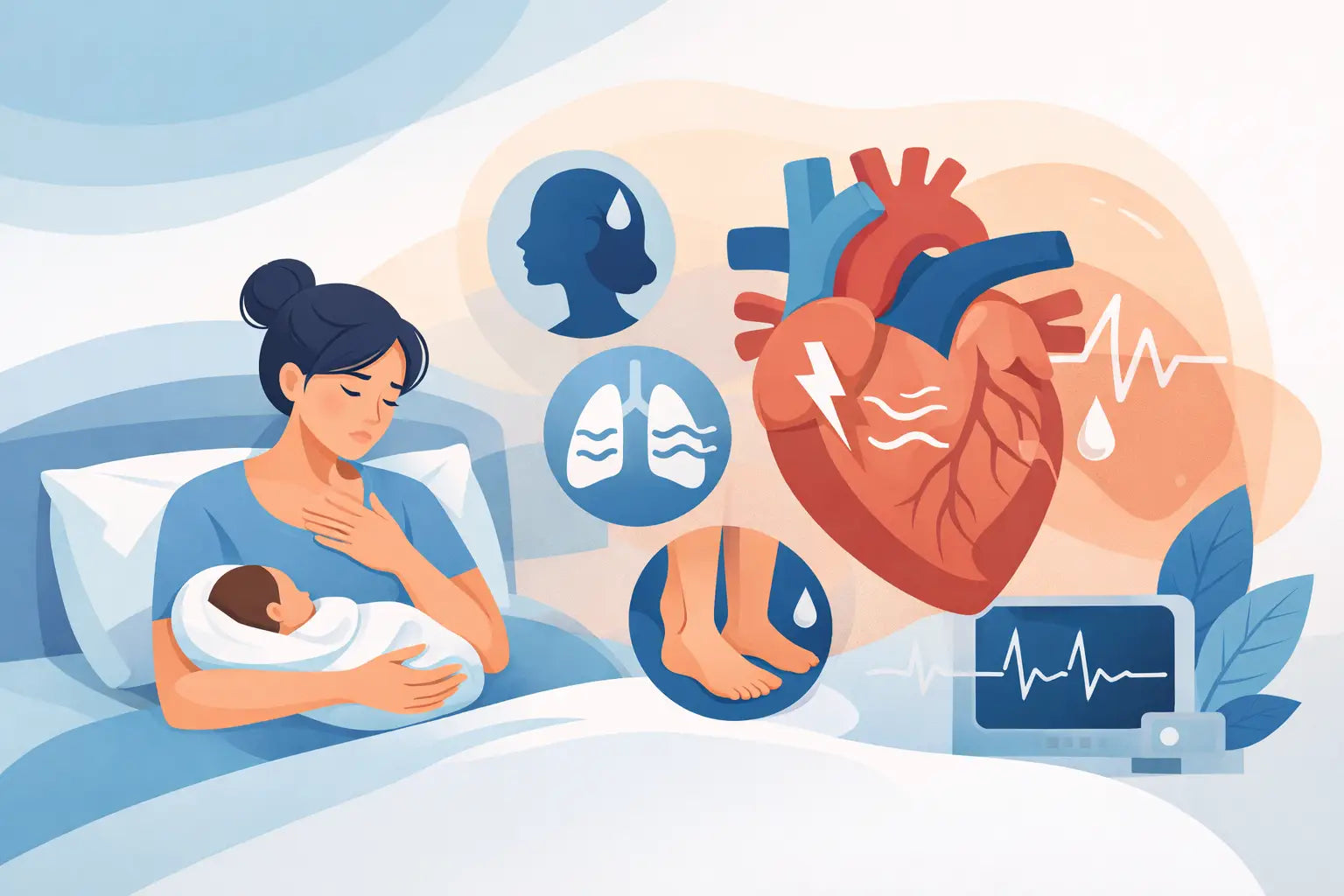 Postpartum Heart Failure Symptoms to Know