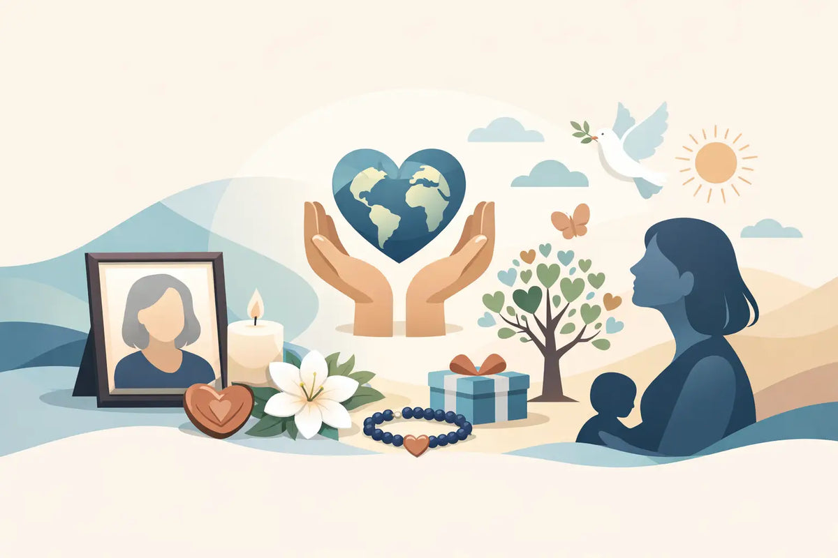 12 Best Memorial Gifts for Mothers That Give Back