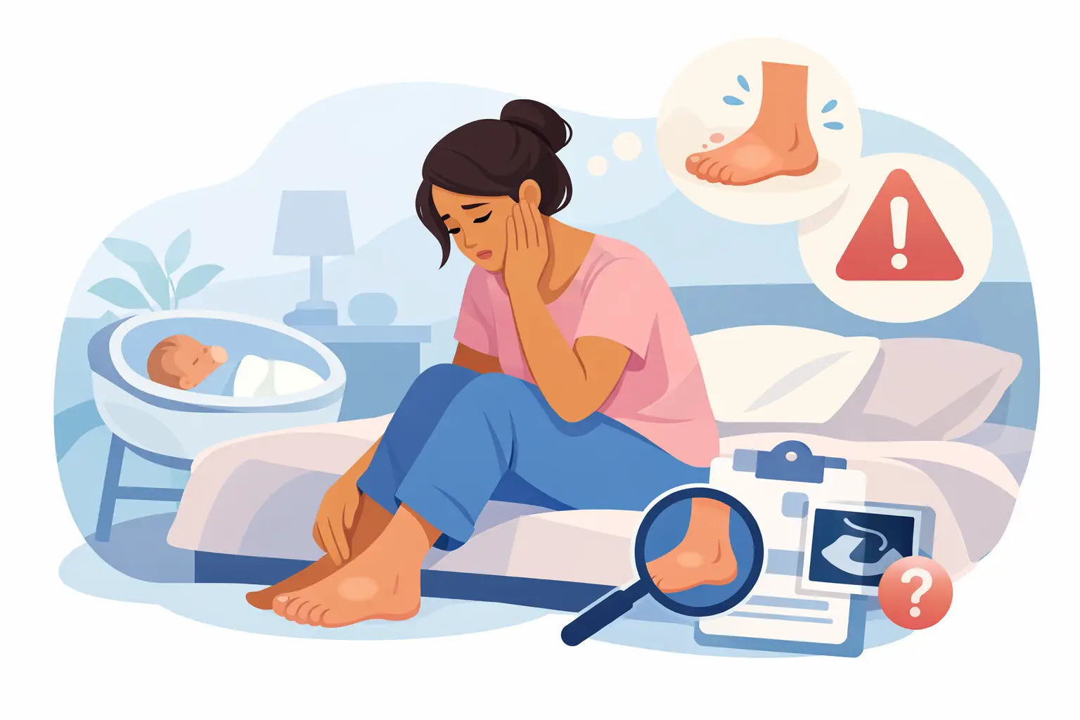 When Should Postpartum Swelling Worry You?