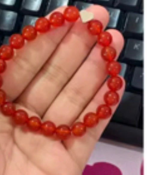 Red Bracelet with Silver Heart – Supporting PPCM Awareness & Mothers