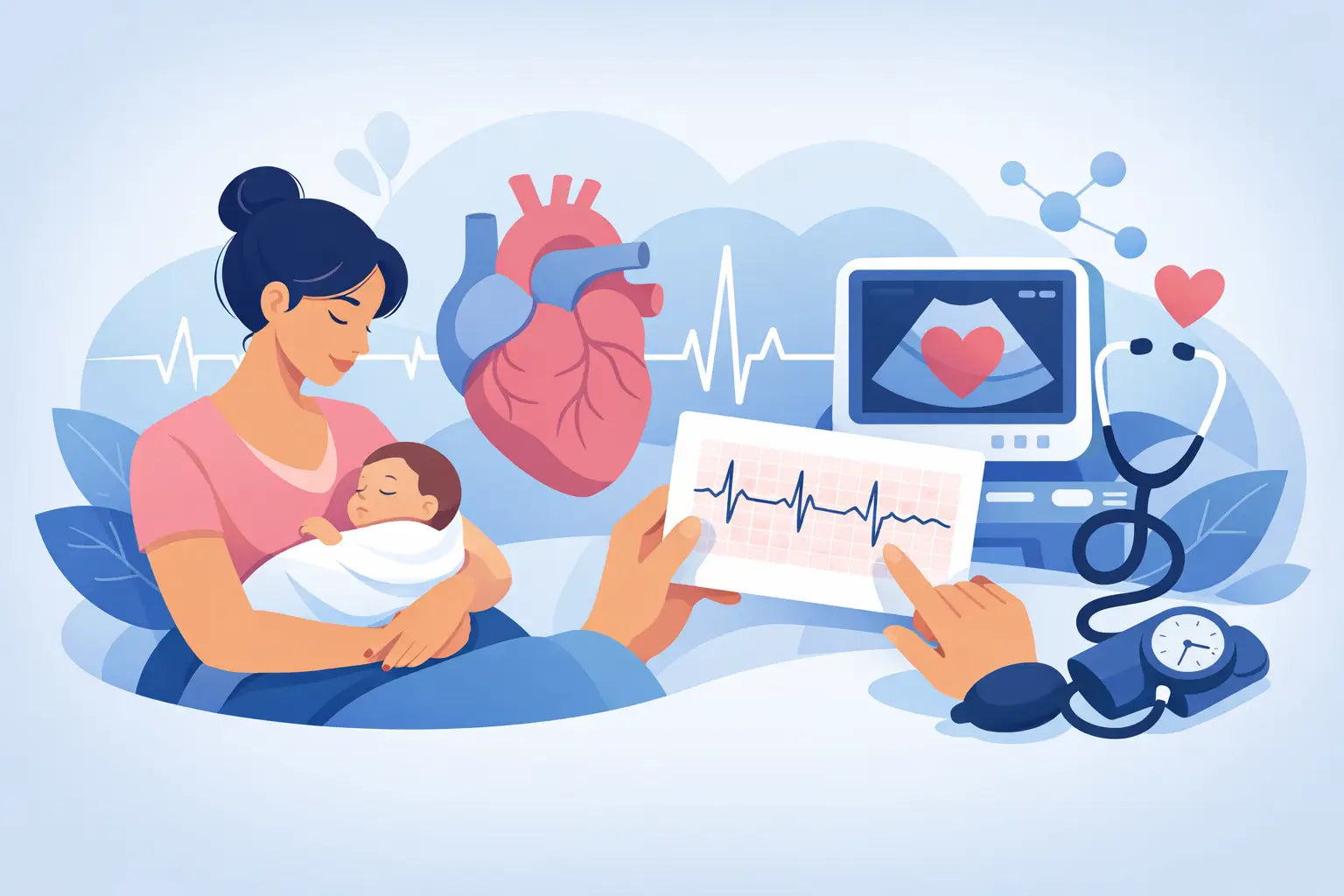 Postpartum Cardiac Testing Guide for New Moms
