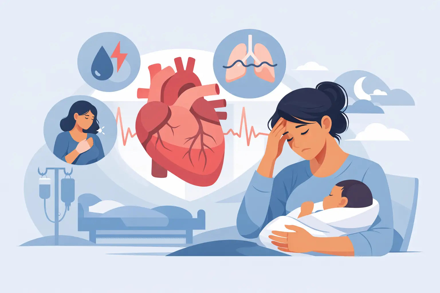 Peripartum Cardiomyopathy Symptoms Postpartum