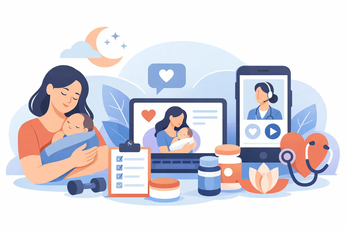 Best Postpartum Health Resources for New Moms